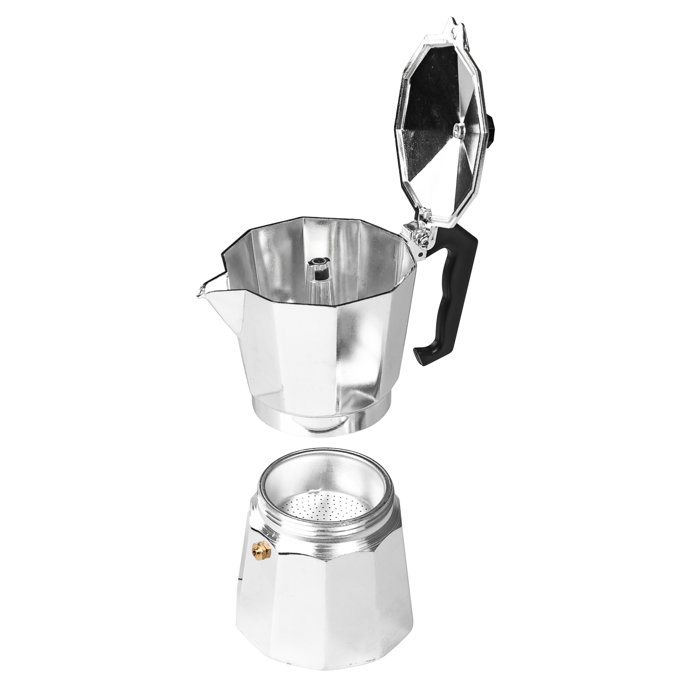Imperial Home Aluminum Moka Express Stovetop Espresso Maker & Reviews